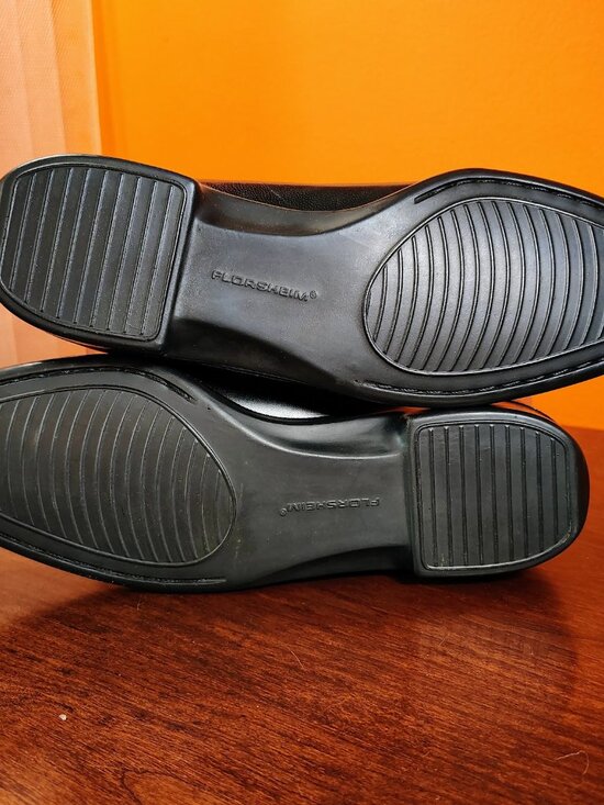 Florsheim Riva Moc Toe Bit Loafer | Black Kidskin Leather | Size 9 D main image 4